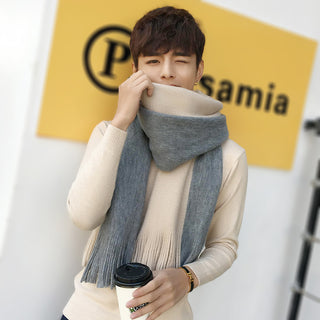 Men's Fashion Versatile Knitting Wool Scarf - Phosgene