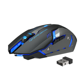 Wireless Charging Silent Gaming Mouse Machinery - Phosgene