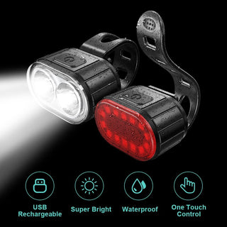 Strong Light Flashlight Bicycle Light Riding Equipment - Phosgene