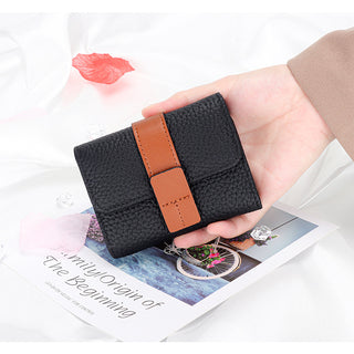 Women's Leather Card Holder Small Exquisite High-end Multiple Card Slots Phosgene