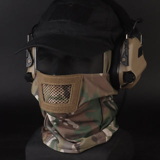 WoSporT Knight Camouflage Headgear - Phosgene