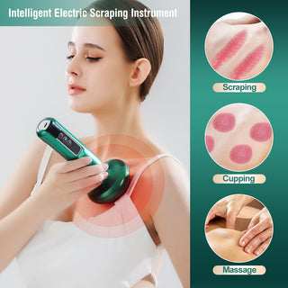 Electric Vacuum Cupping Massager For Body Anti-Cellulite Suction Cup Gua Sha Massage Body Cups Guasha Fat Burning Slimming Jars - Phosgene