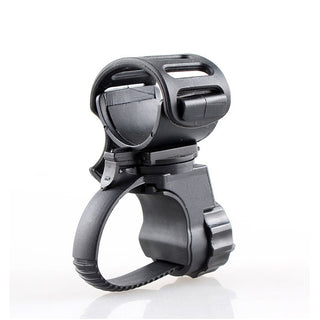 Rubber Flashlight Fixed And Adjustable Bicycle Light Clip - Phosgene