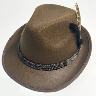 Fashion Personality Jazz Mountain Hat - Phosgene