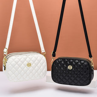 Chic Chanel-style Diamond Small Bag Women Phosgene