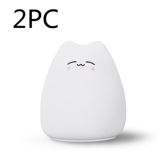 Silicone Touch Sensor LED Night Light For Children Baby Kids - Phosgene