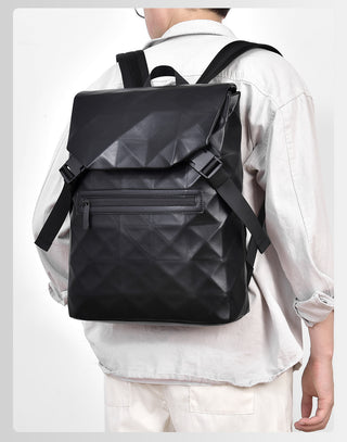 Diamond Lattice Men's Casual Backpack - Phosgene