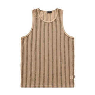 Men's Loose Breathable Vertical Stripes Casual Vest Phosgene