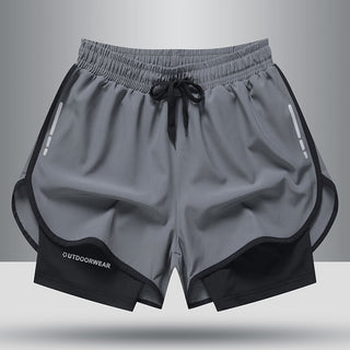 Quick-drying Fitness Three-point Sports Shorts Phosgene