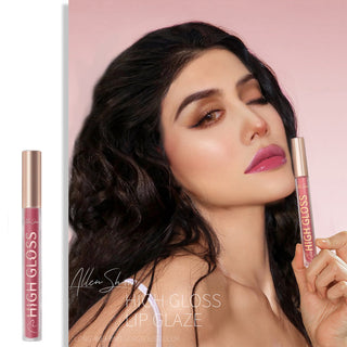 Silky Cream Texture Lip Gloss Aliexpress Shopee Cross-Border Exclusive Lip Glaze Lip Gloss Lipstick - Phosgene