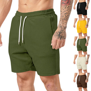 Simple Casual Shorts For Men - Phosgene