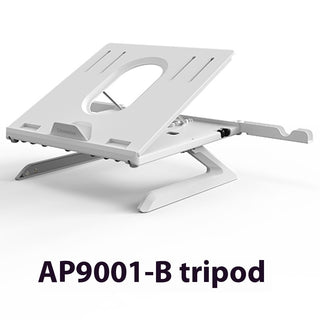 New Laptop Stand Multifunctional Folding Lift Portable Laptop Stand Monitor Increase Rack Aluminum Alloy Base - Phosgene