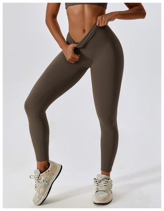 Quick-drying Nude Feel Hip Raise Yoga Pants Women's Outdoor Leggings Phosgene