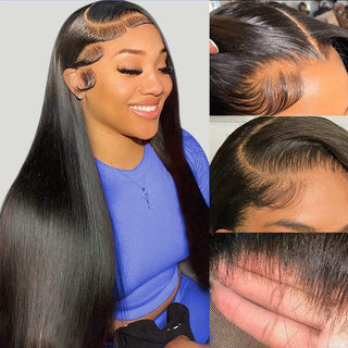 Human Hair HD Lace Wigs - Phosgene