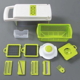 12 In 1 Manual Vegetable Chopper Kitchen Gadgets Food Chopper Onion Cutter Vegetable Slicer - Phosgene