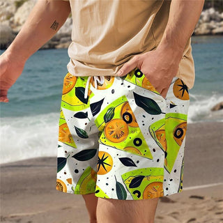 Fashion Hawaiian Beach Pants European And American Pants Men Phosgene