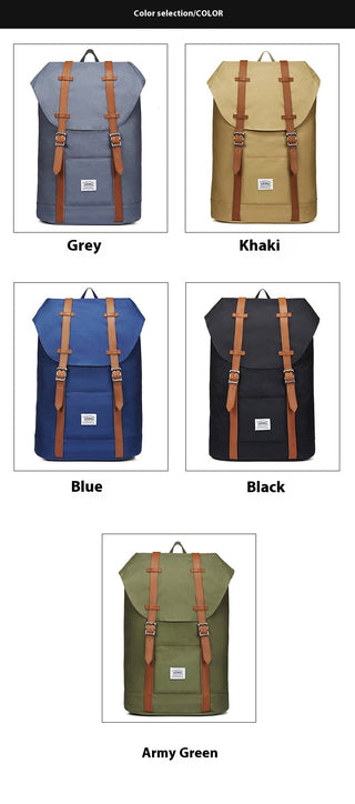 Outdoor Backpack Oxford Linen Men's And Women's College Students Bag Travel Mountaineering Bag Backpack - Phosgene