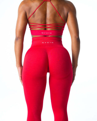 Female Skinny Hip Raise Seamless Workout Ankle Length Pants Phosgene