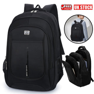 Men Women Laptop Backpack 40L Large Waterproof Rucksack Travel School Bag - Phosgene