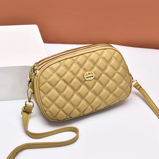 Chic Chanel-style Diamond Small Bag Women Phosgene