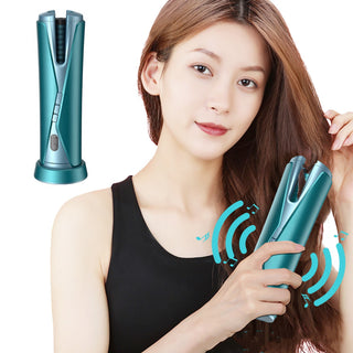 Wireless Mini Automatic Hair Iron Portable Music - Phosgene