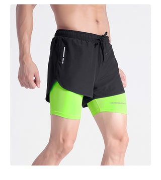 Quick-drying Fitness Three-point Sports Shorts Phosgene