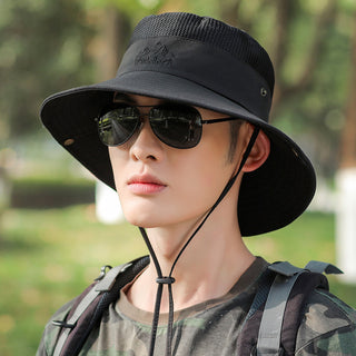 Spring And Summer Hat Outdoor Mountaineering Sun Hat Folding - Phosgene