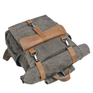 Mountaineering Outdoor Casual Computer Backpack - Phosgene