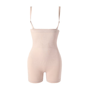 Women's Fashion Simple Shaping High Waisted Flat Corner Camisole Bodysuit - Phosgene