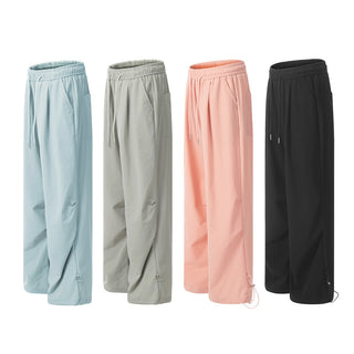 Loose Wide Leg Leisure Paratrooper Pants Men Phosgene