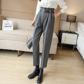 Women's Straight Leg Harlan Pants, New Autumn Outfit, Loose Fitting Suit Pants Phosgene