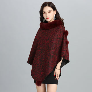 Fashion Faux Fur Jacket Women Shawl Scarf - Phosgene