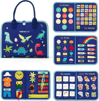 New Busy Book Children's Busy Board Dressing And Buttoning Learning Baby Early Education Preschool Sensory Learning Toy - Phosgene