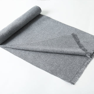 Simple Plaid Warm Keeping Artificial Cashmere Scarf - Phosgene