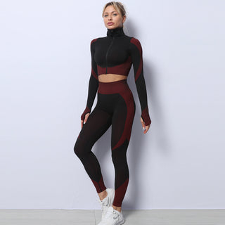 Women's Fashion Seamless Yoga Suit - Phosgene