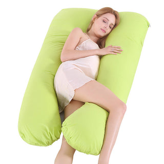 Summer Sleeping Support Pillow For Pregnant Women U Shape Maternity Pillows Pregnancy Ice Silk - Phosgene