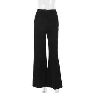 Simple Solid Color Trousers Fashion Casual Temperament Wild - Phosgene