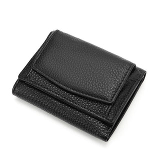 Minimalist And Creative Multi Card Mini Leather Wallet Phosgene