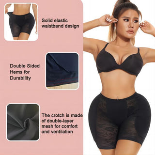 Women's Mesh Breathable Fake Butt Hip-lifting Underwear - Phosgene