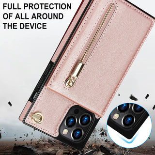 Mobile Phone Case Leather Case Messenger Protective Cover - Phosgene