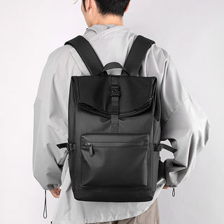 Fashion Large Capacity Multi-functional Backpack Male Middle School Student College Student Leisure - Phosgene