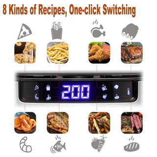 Household Touch Screen 50L Air Fryer Phosgene