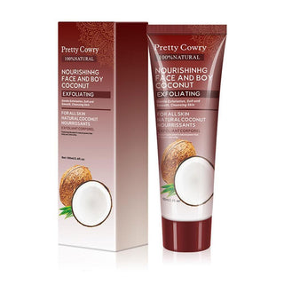 Cucumber Coconut Papaya Facial Exfoliating Gel Cream 100ml Body Cleansing - Phosgene